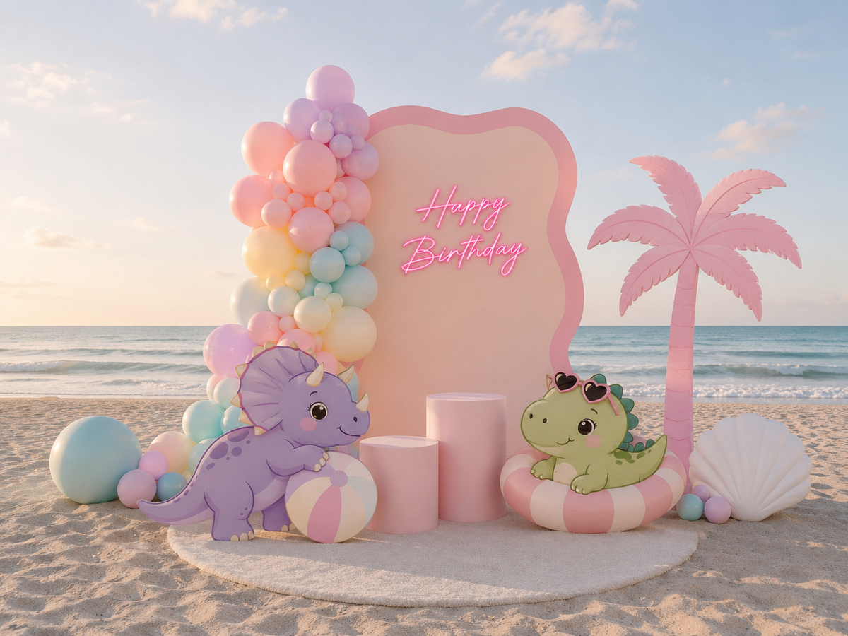 Beach celebration photo