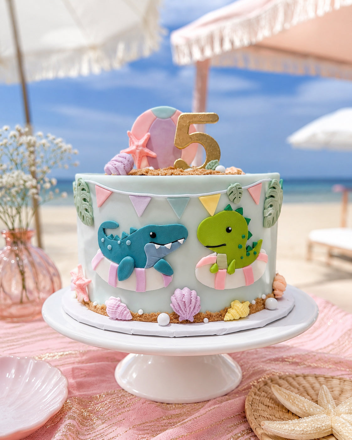 Beautiful custom cake